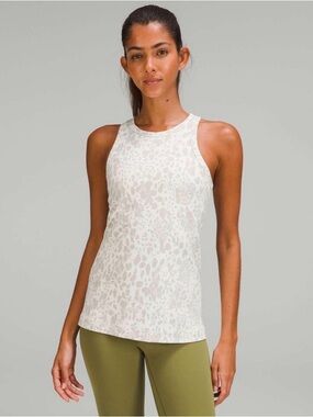 Lululemon Align Hip-Length Racerback Tank Top
Cheetah Camo Antique White Multi